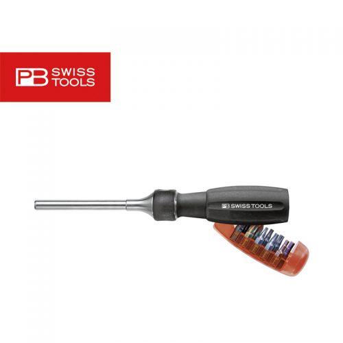 瑞士 PB SWISS TOOLS 10件棘輪彈夾螺絲起子 一般款/加長款