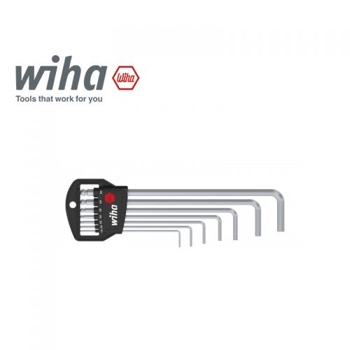 德國 Wiha 7件L型六角球頭扳手組 369 H7 (出清)