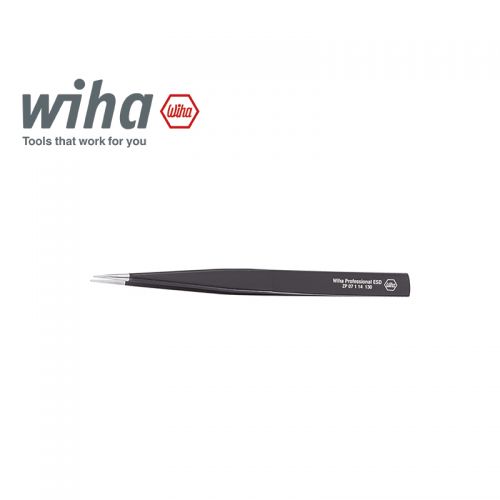 德國 Wiha 電子專用 專業型精密鑷子 扁型