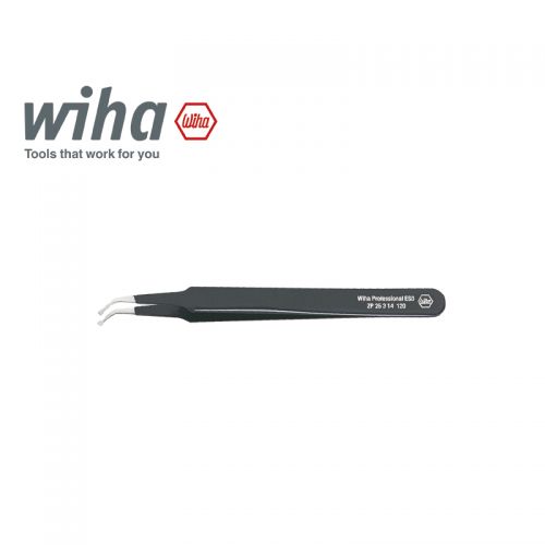 德國 Wiha 電子專用 型精密鑷子(SMD專用,彎型) 