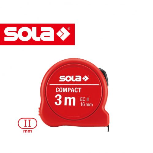 奧地利 SOLA  COMPACT專業級捲尺 (二級尺) 