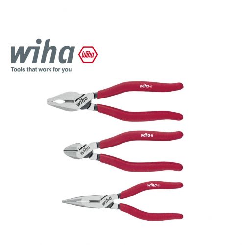 德國 Wiha 專業型 三件經典鉗子組 26850