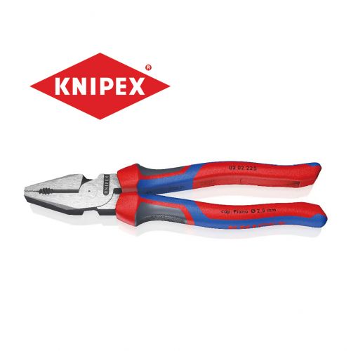 德國 Knipex 高效能雙色鋼絲鉗225mm