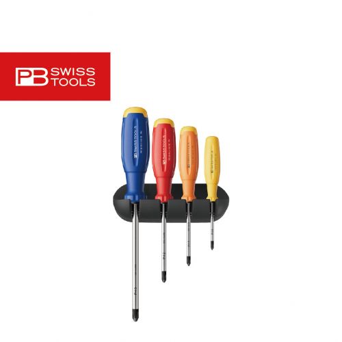 瑞士 PB SWISS TOOLS 4件十字起子組 EVO(彩虹系列)