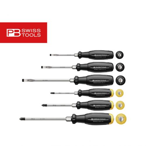 瑞士 PB SWISS TOOLS 6件附六角鐵頭起子組 EVO