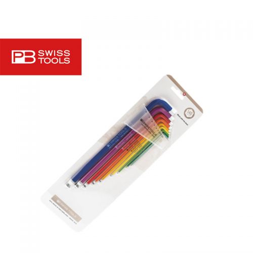 瑞士 PB SWISS TOOLS 球頭六角扳手9支組 (140周年限定)