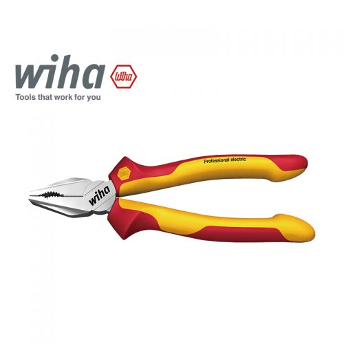 德國 Wiha 絕緣型 專業鋼絲鉗 27418