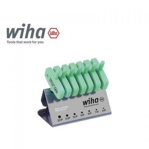 德國 Wiha 7件蝴蝶型星型圓角扳手 365IP VB (出清)