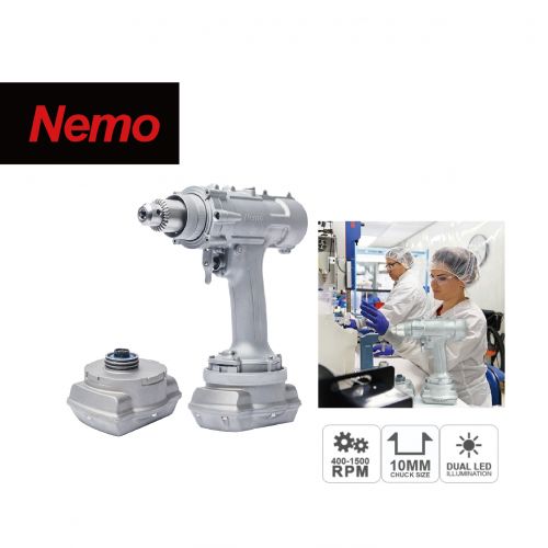 美國 NEMO 無塵室滅菌電鑽"天使之翼" Clean Room Sterilized Drill/Driver