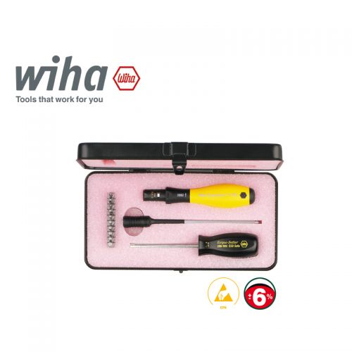 德國 Wiha 13件抗靜電可調扭力起子組 2882 S10